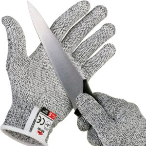 Cut Resistant Gloves with Grip Dots
