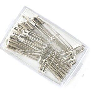 Assorted Safety Pins, 4 Size, 100-Count