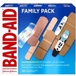 Band-Aid Variety Pack, 120 count